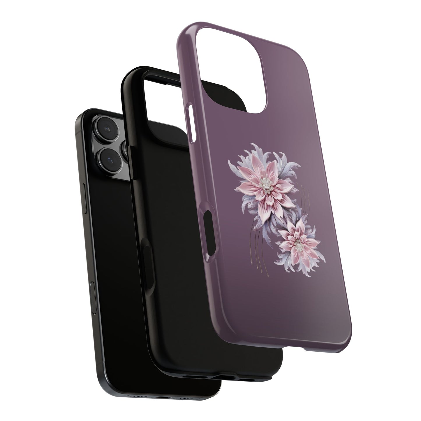 Purple Flower Tough Cases