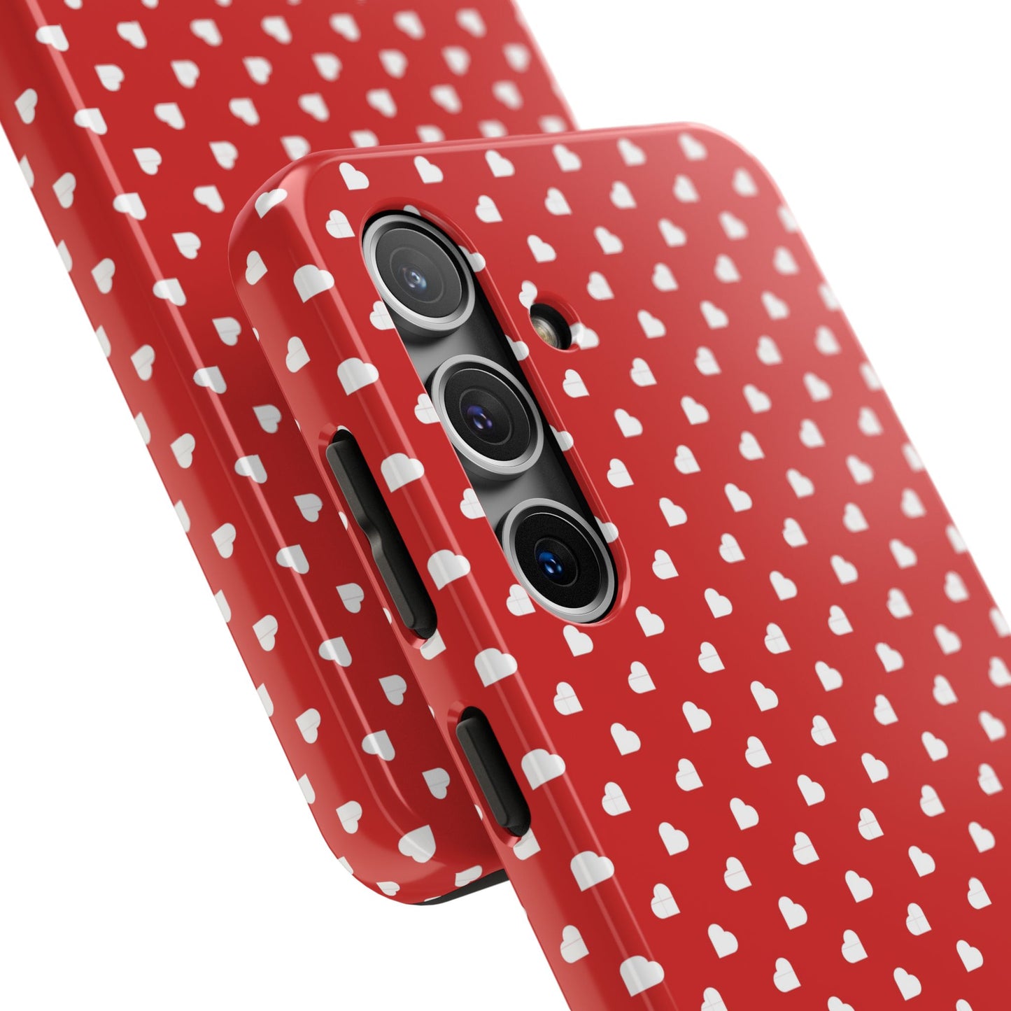 Red Hearts Tough Phone Cases - iPhone 15 14 13 | Samsung Case