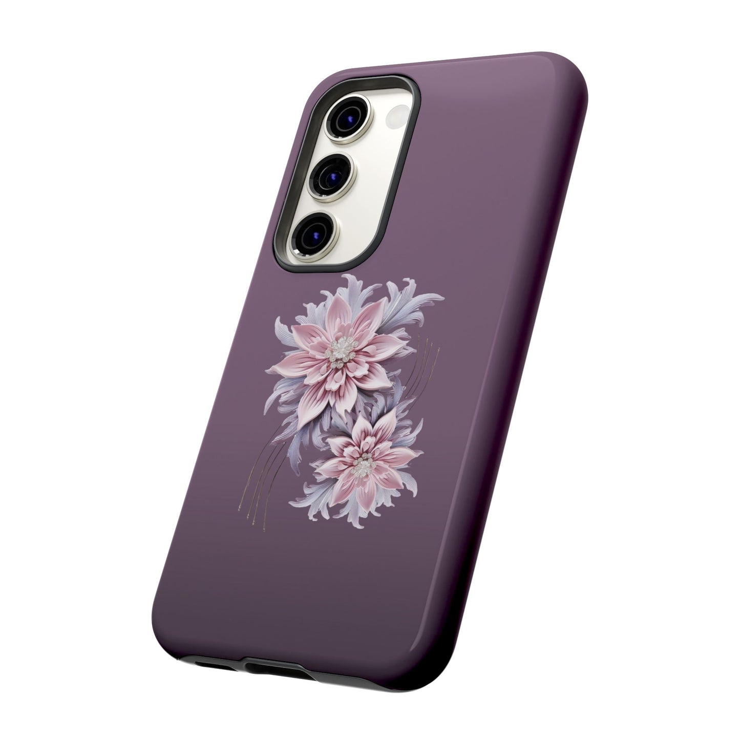 Purple Flower Tough Cases