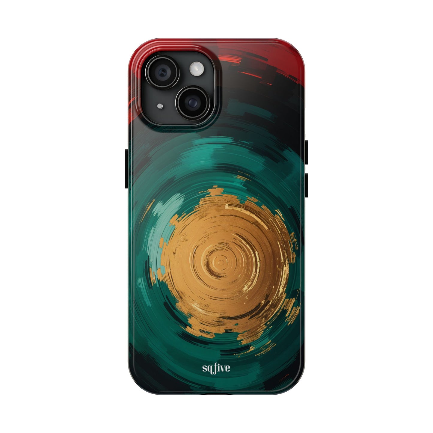 Abstract Art Tough Phone Case - Vibrant Design for Stylish Protection