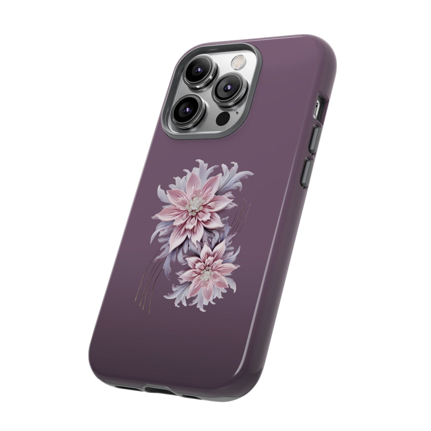 Purple Flower Tough Cases