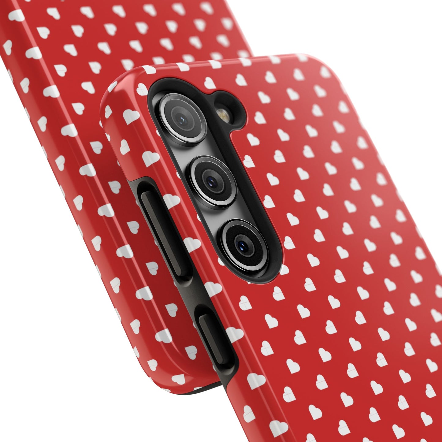 Red Hearts Tough Phone Cases - iPhone 15 14 13 | Samsung Case