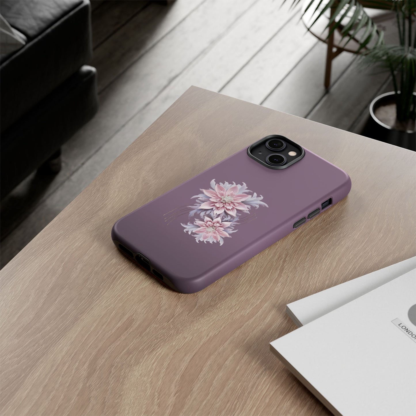 Purple Flower Tough Cases