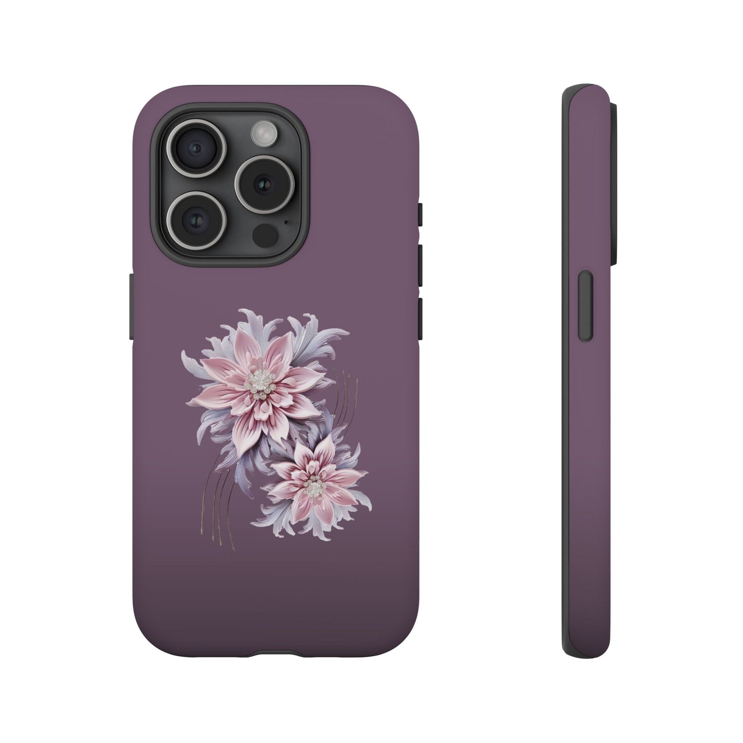 Purple Flower Tough Cases