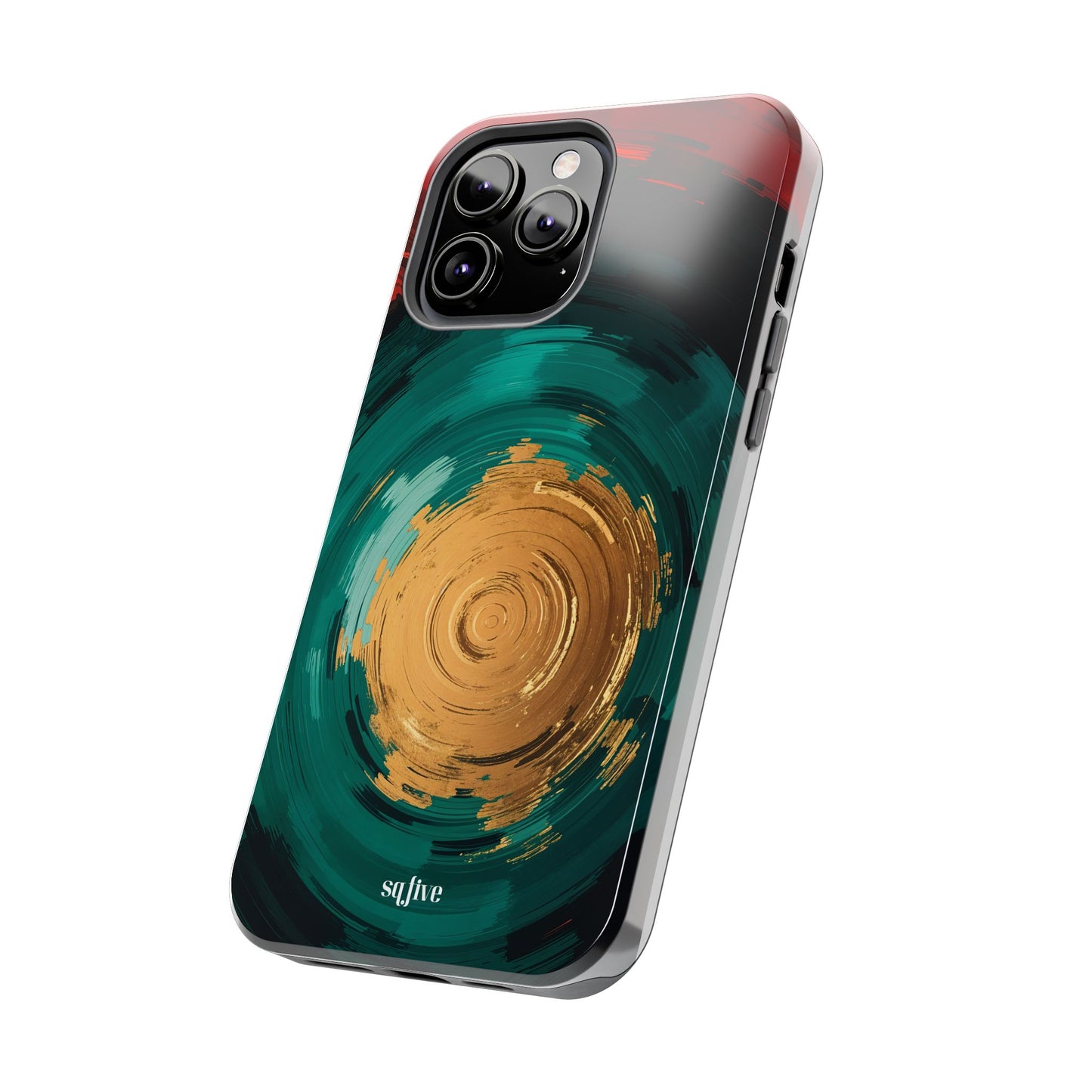 Abstract Art Tough Phone Case - Vibrant Design for Stylish Protection