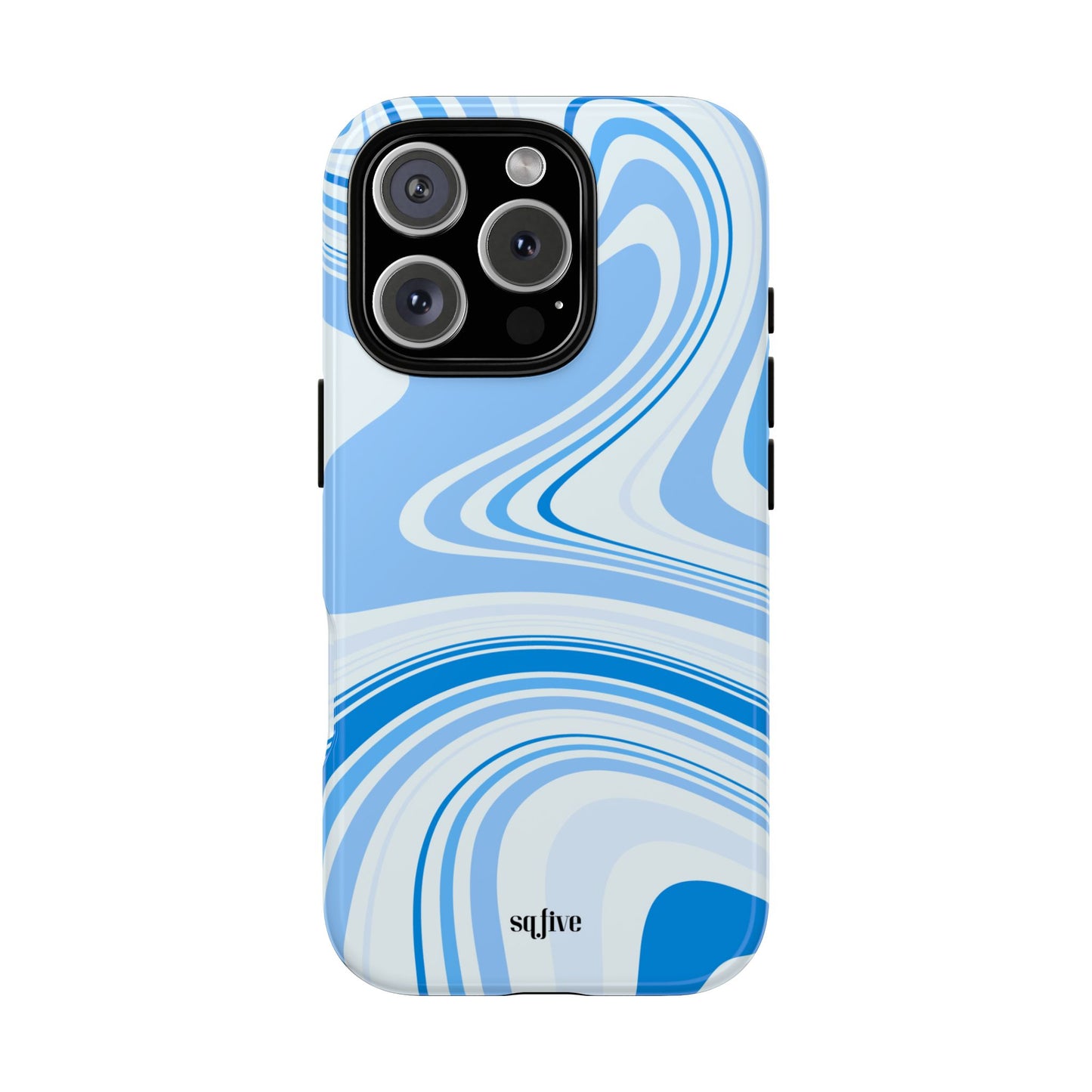 Blue Swirl Tough Cases