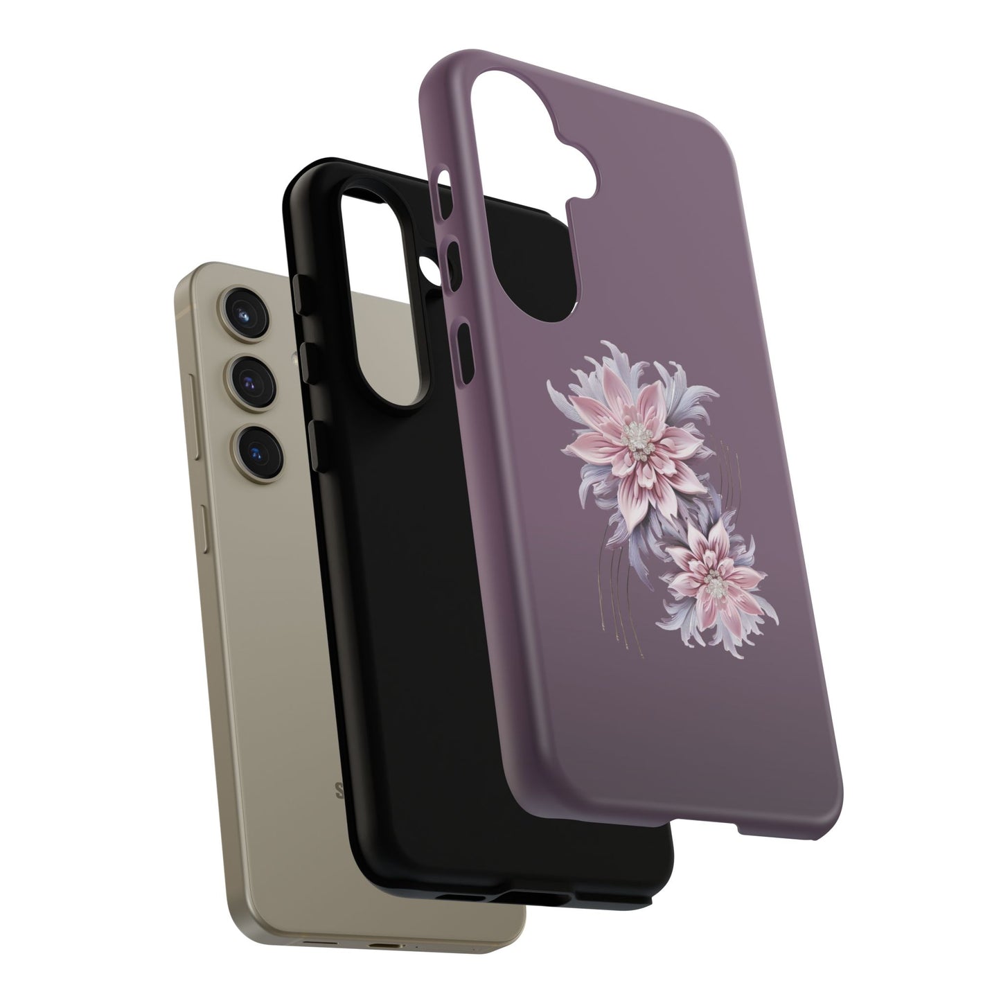 Purple Flower Tough Cases