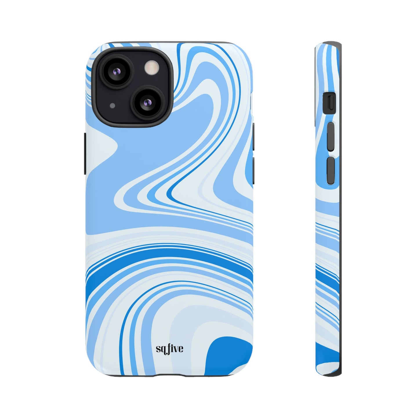 Blue Swirl Tough Cases