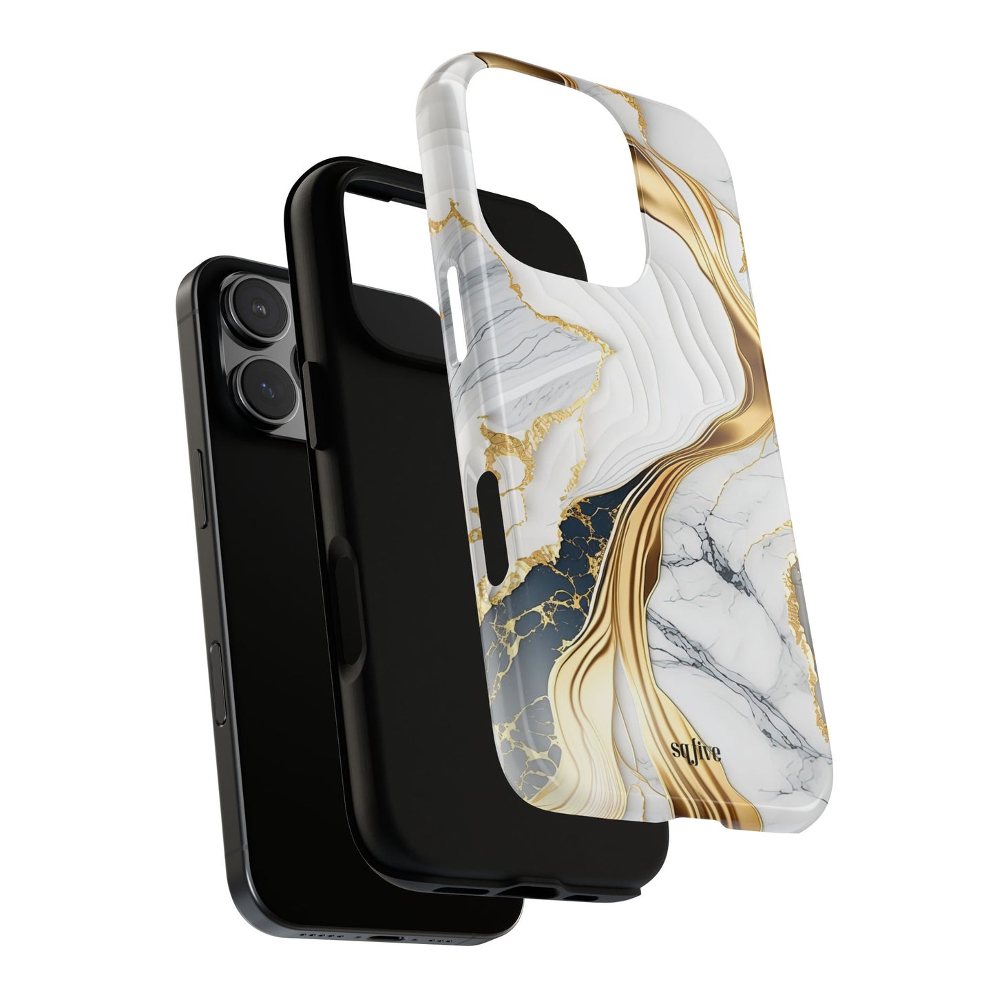 Elegant Marble Phone Case | Tough Cases, Stylish Smartphone Cover, Chic Gift Idea, Modern Accessories, Art for Your Device