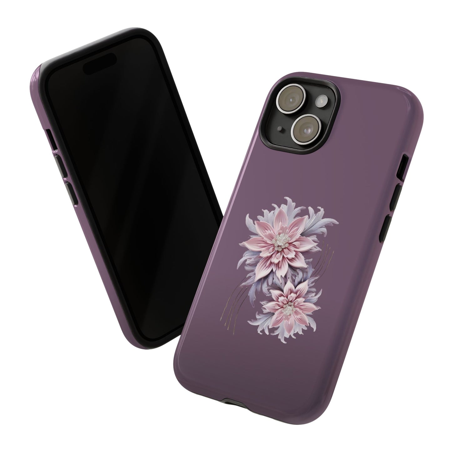 Purple Flower Tough Cases