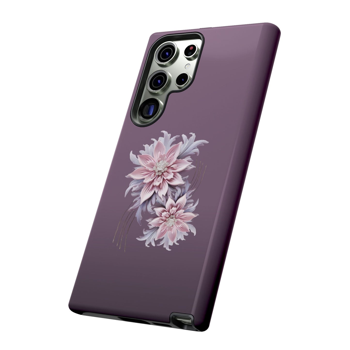 Purple Flower Tough Cases