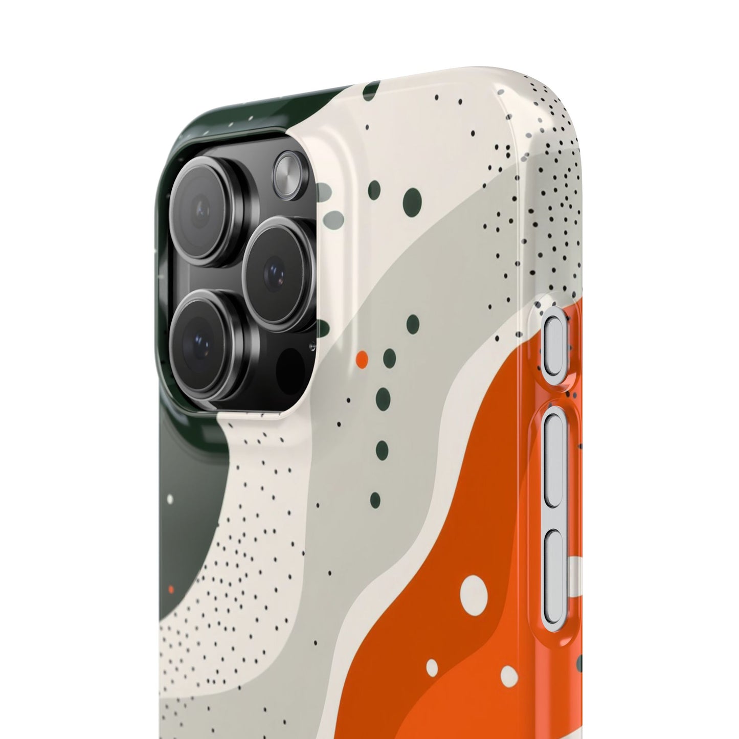 Orange Abstract Slim Cases