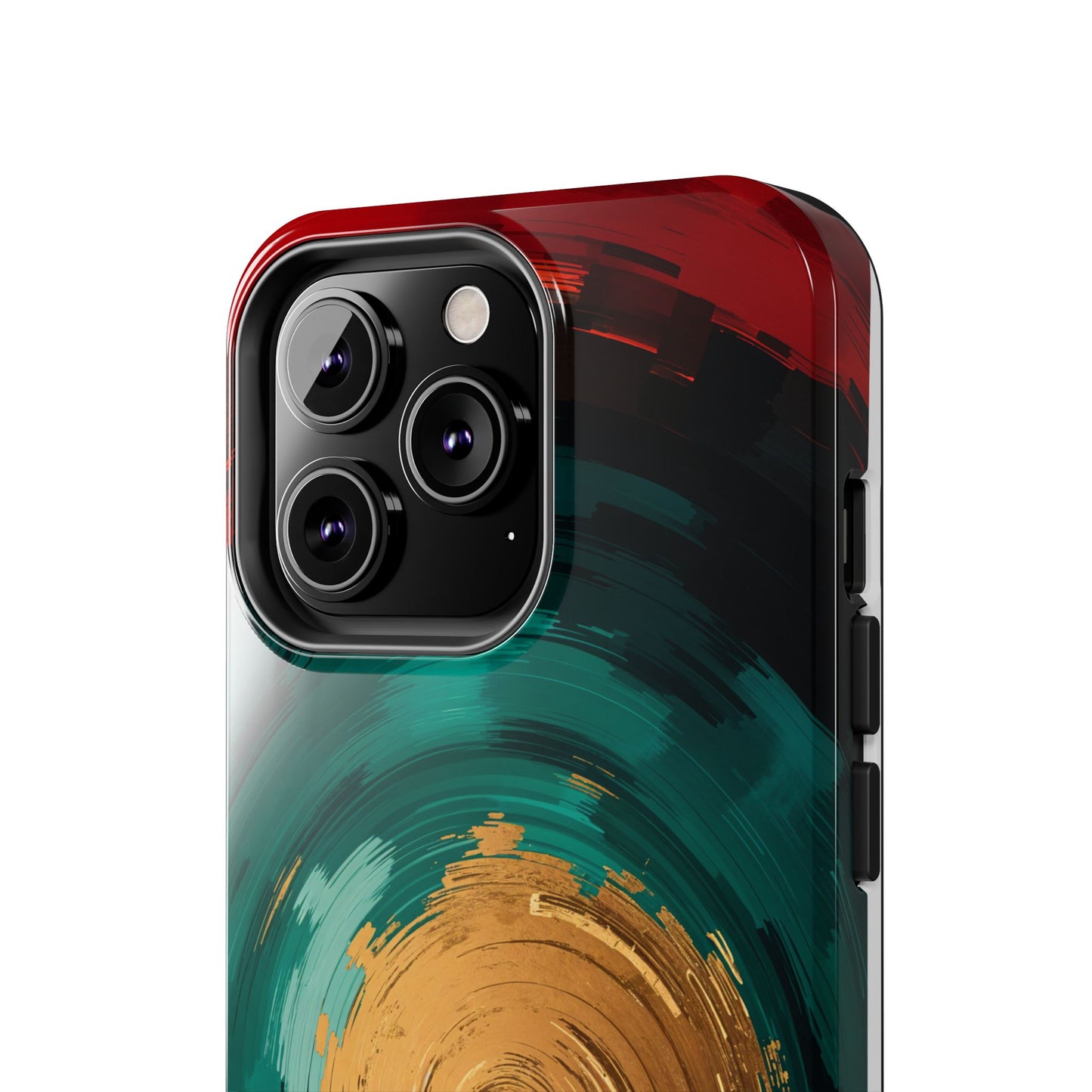 Abstract Art Tough Phone Case - Vibrant Design for Stylish Protection