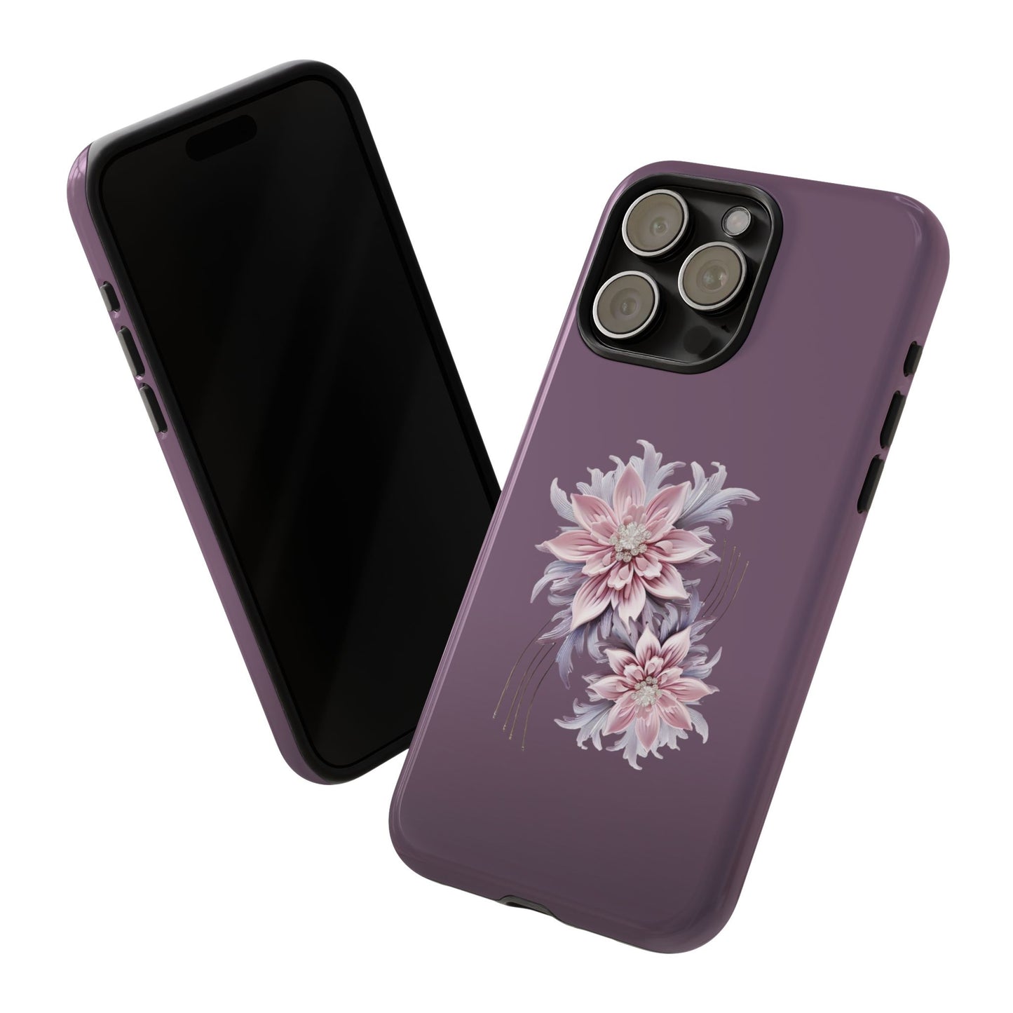 Purple Flower Tough Cases