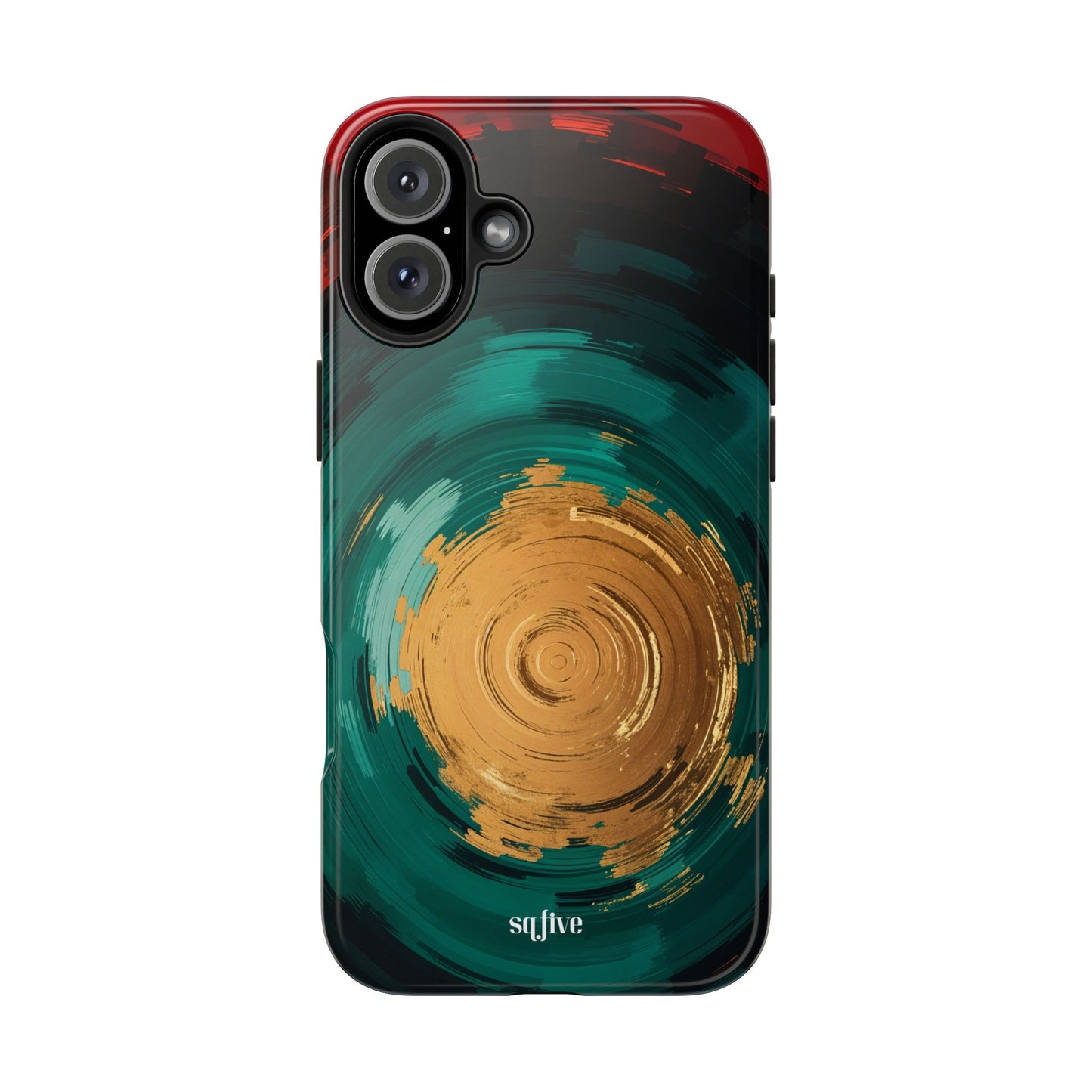 Abstract Art Tough Phone Case - Vibrant Design for Stylish Protection