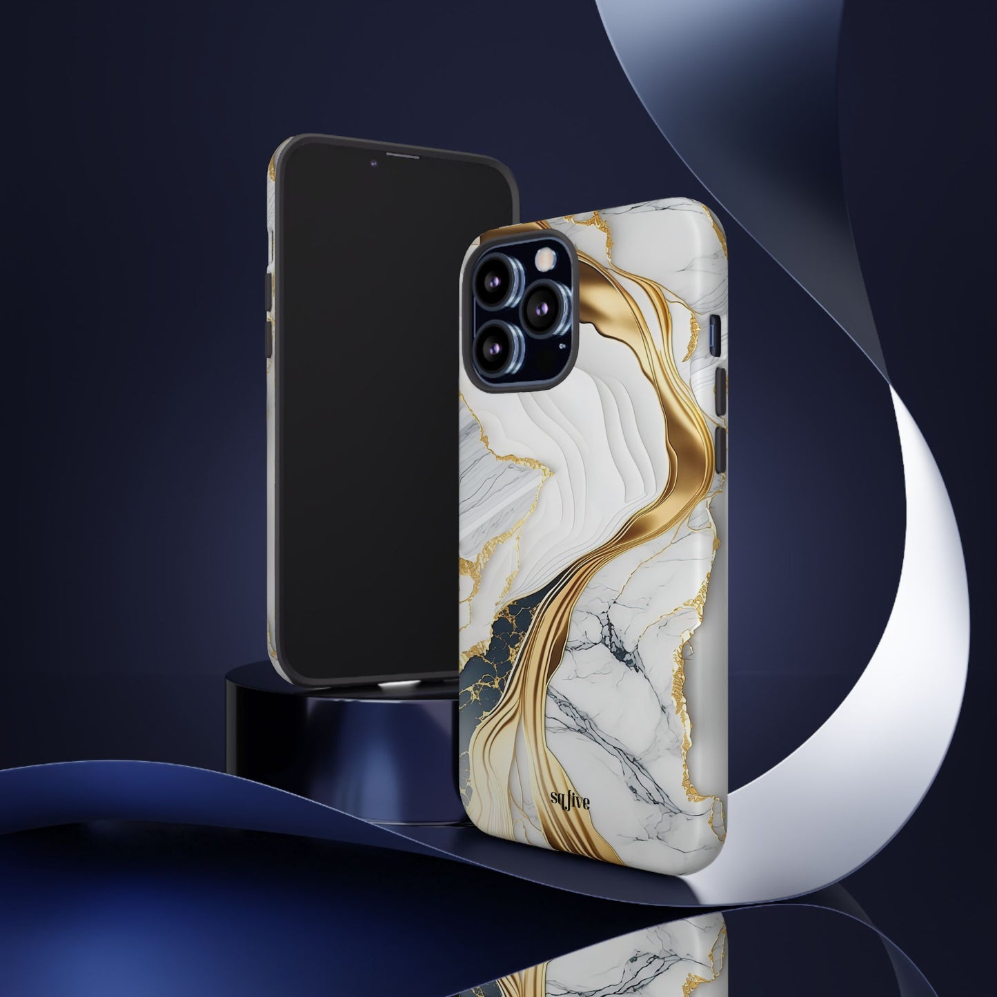 Elegant Marble Phone Case | Tough Cases, Stylish Smartphone Cover, Chic Gift Idea, Modern Accessories, Art for Your Device