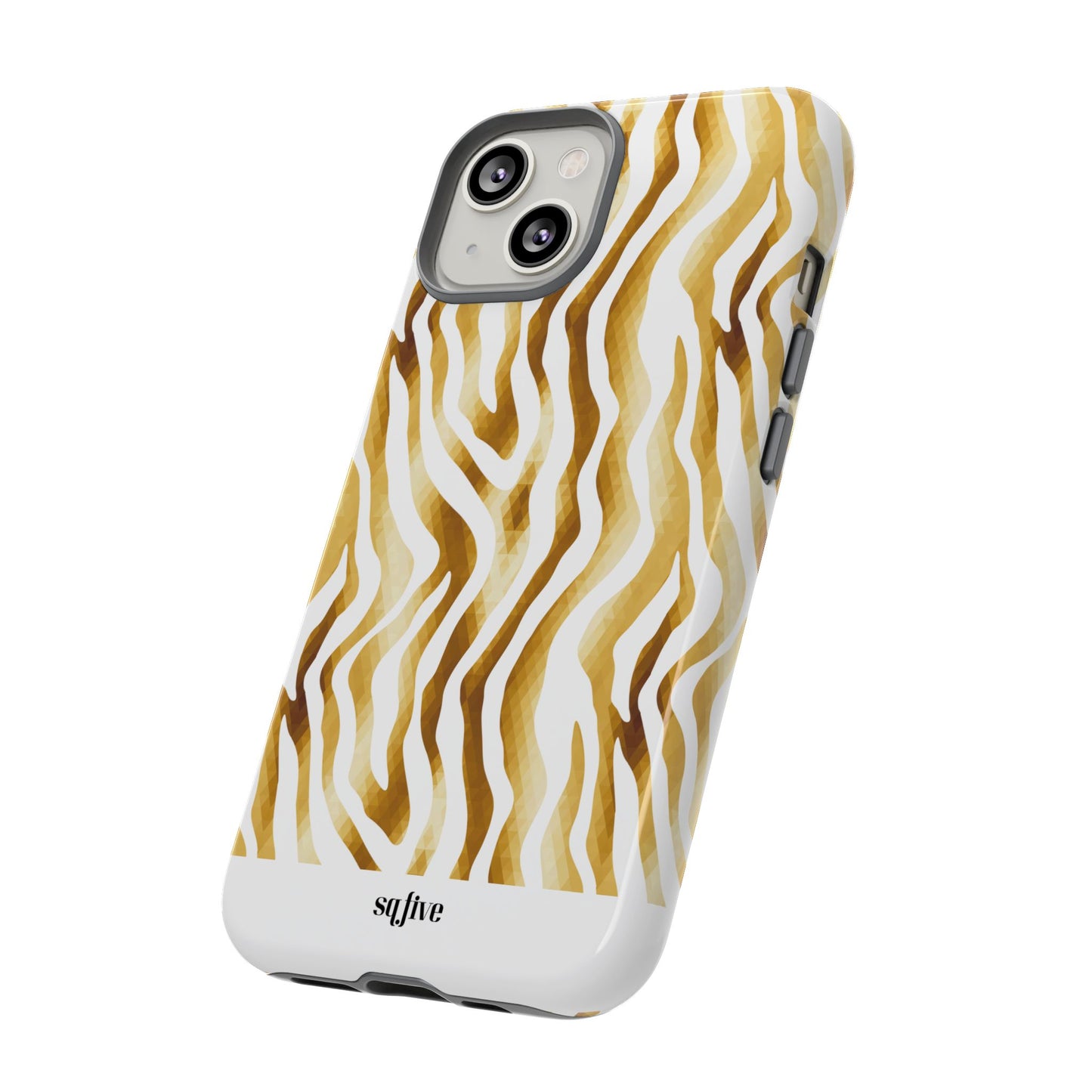 Golden Wavy Tough Cases