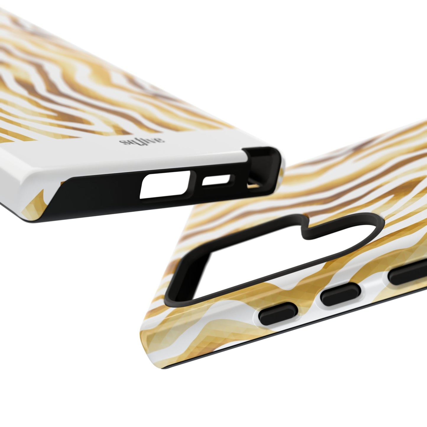 Golden Wavy Tough Cases