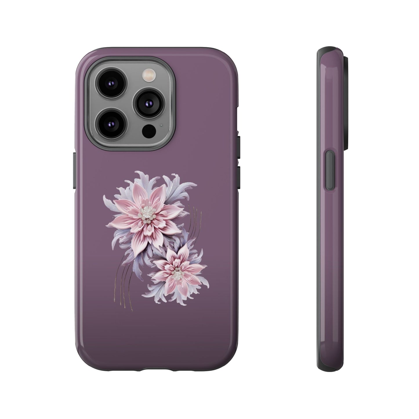 Purple Flower Tough Cases