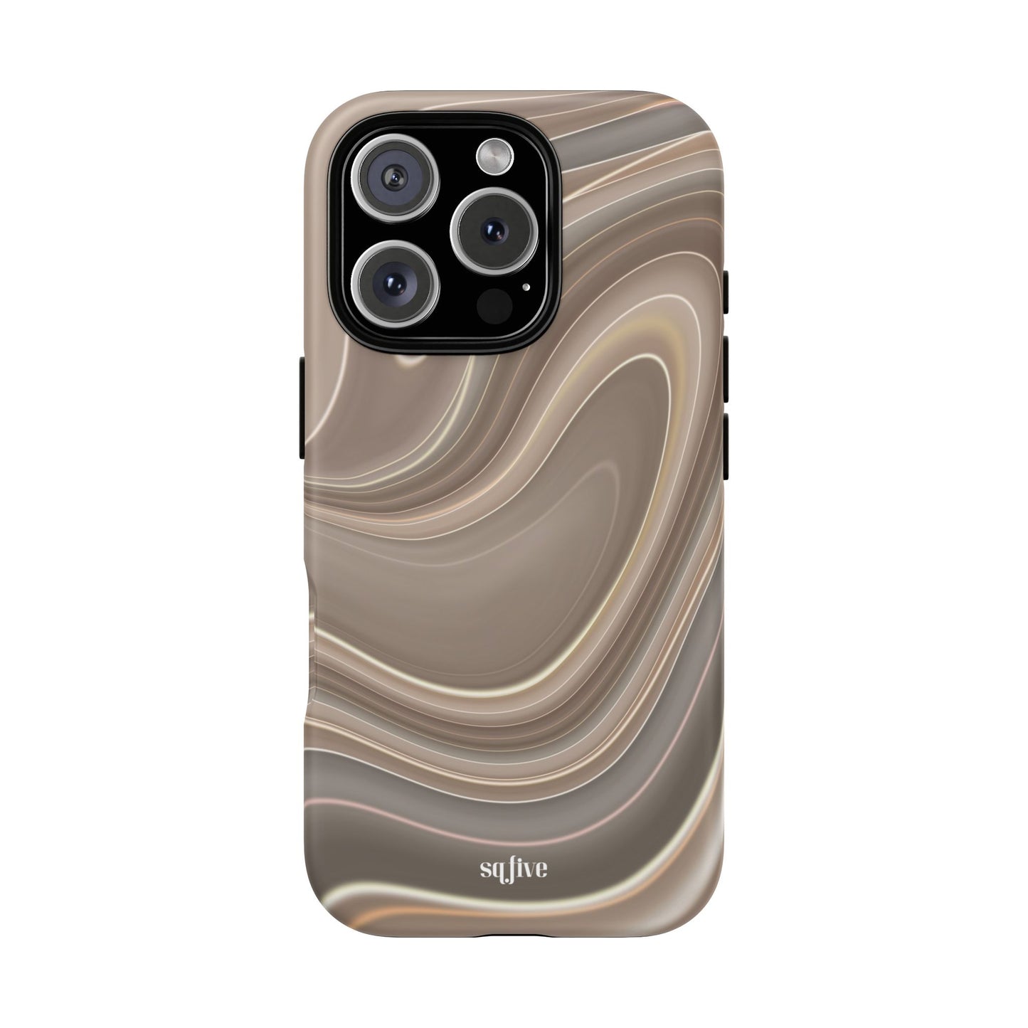 Brown Wavy Tough Cases