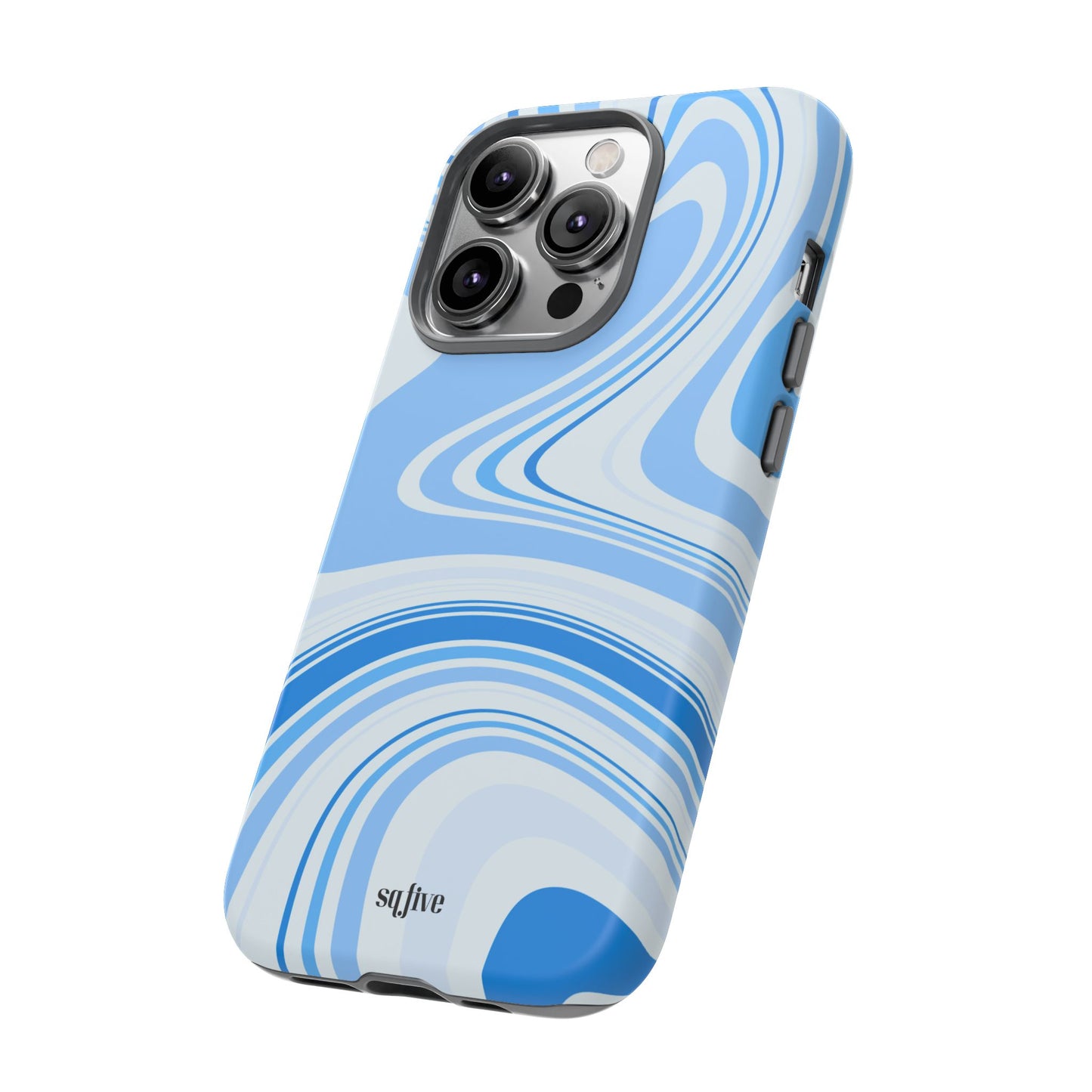 Blue Swirl Tough Cases