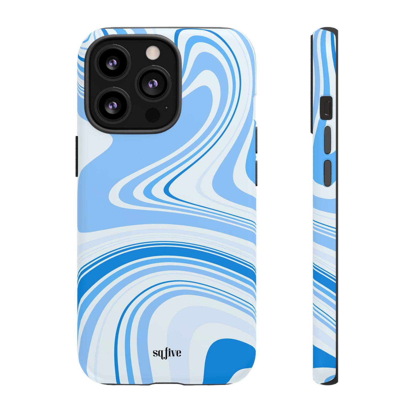 Blue Swirl Tough Cases