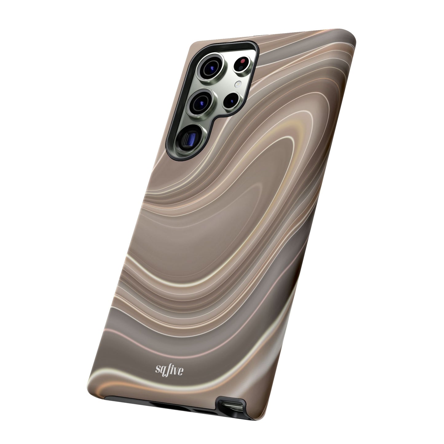 Brown Wavy Tough Cases