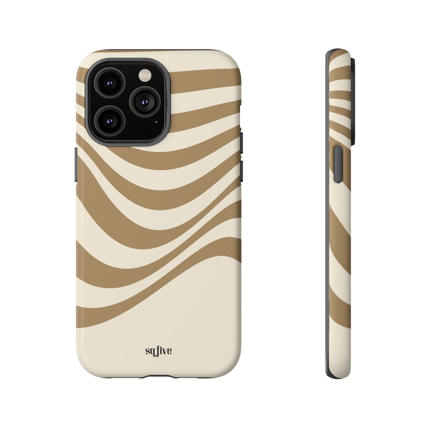 Brown Wavy Tough Cases