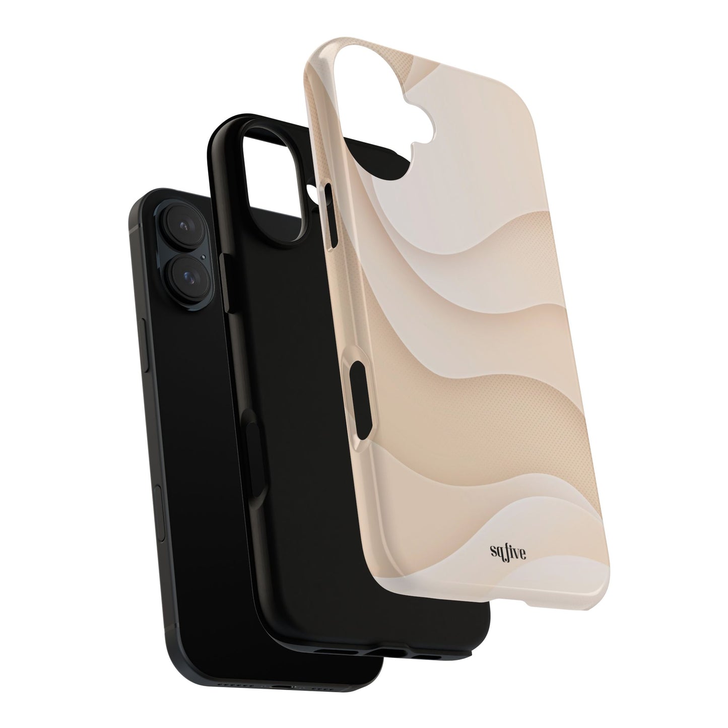 Brown Wavy Tough Cases