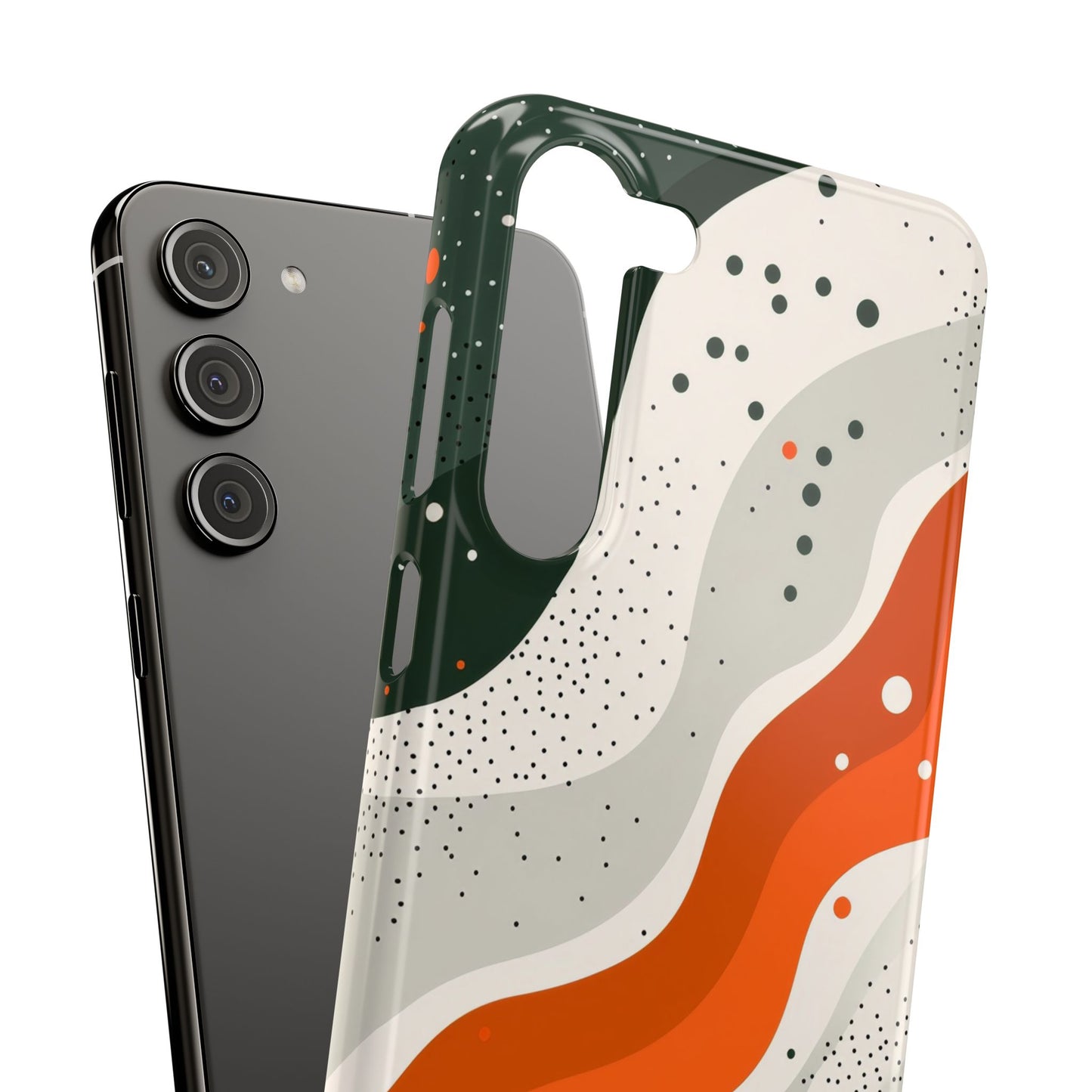 Orange Abstract Slim Cases