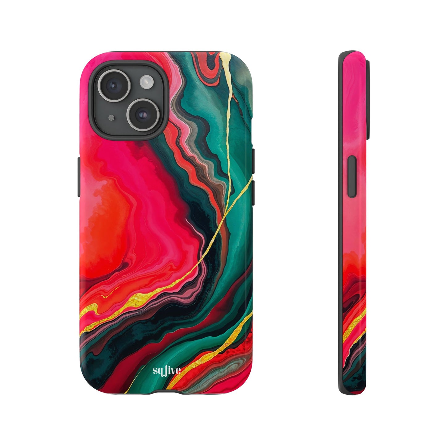 Abstract Design Tough Cases