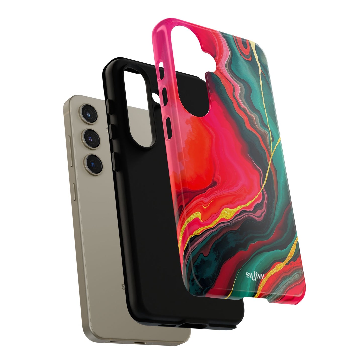 Abstract Design Tough Cases