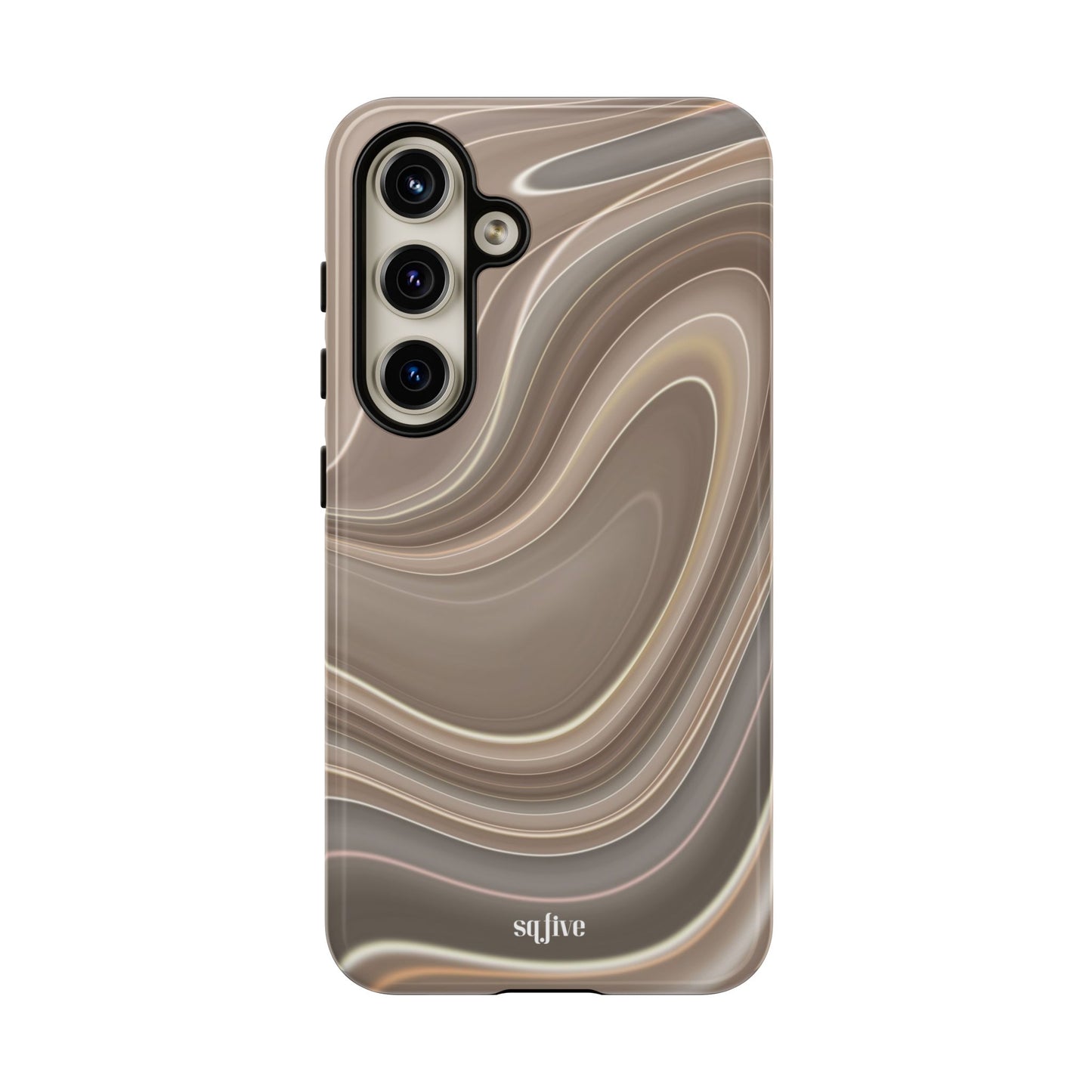 Brown Wavy Tough Cases