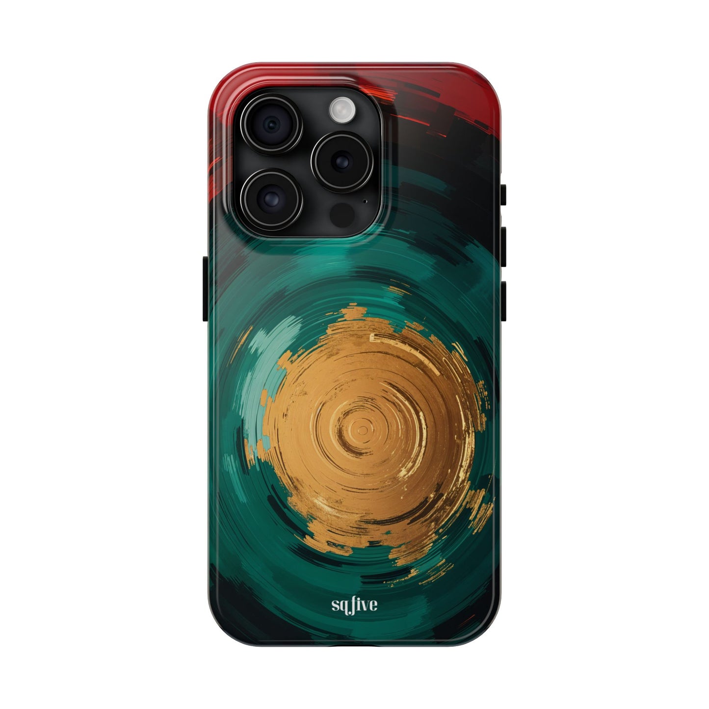 Abstract Art Tough Phone Case - Vibrant Design for Stylish Protection