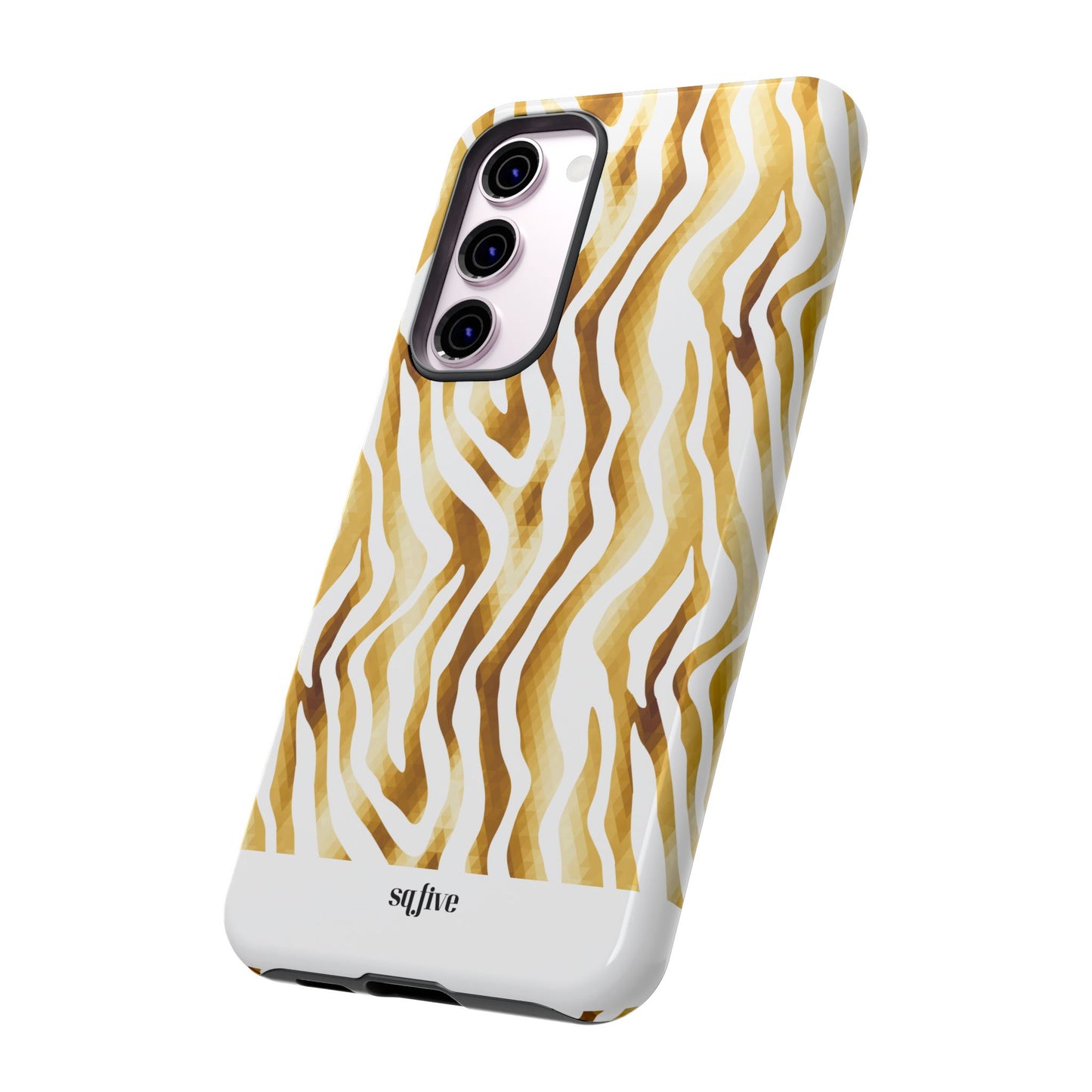 Golden Wavy Tough Cases