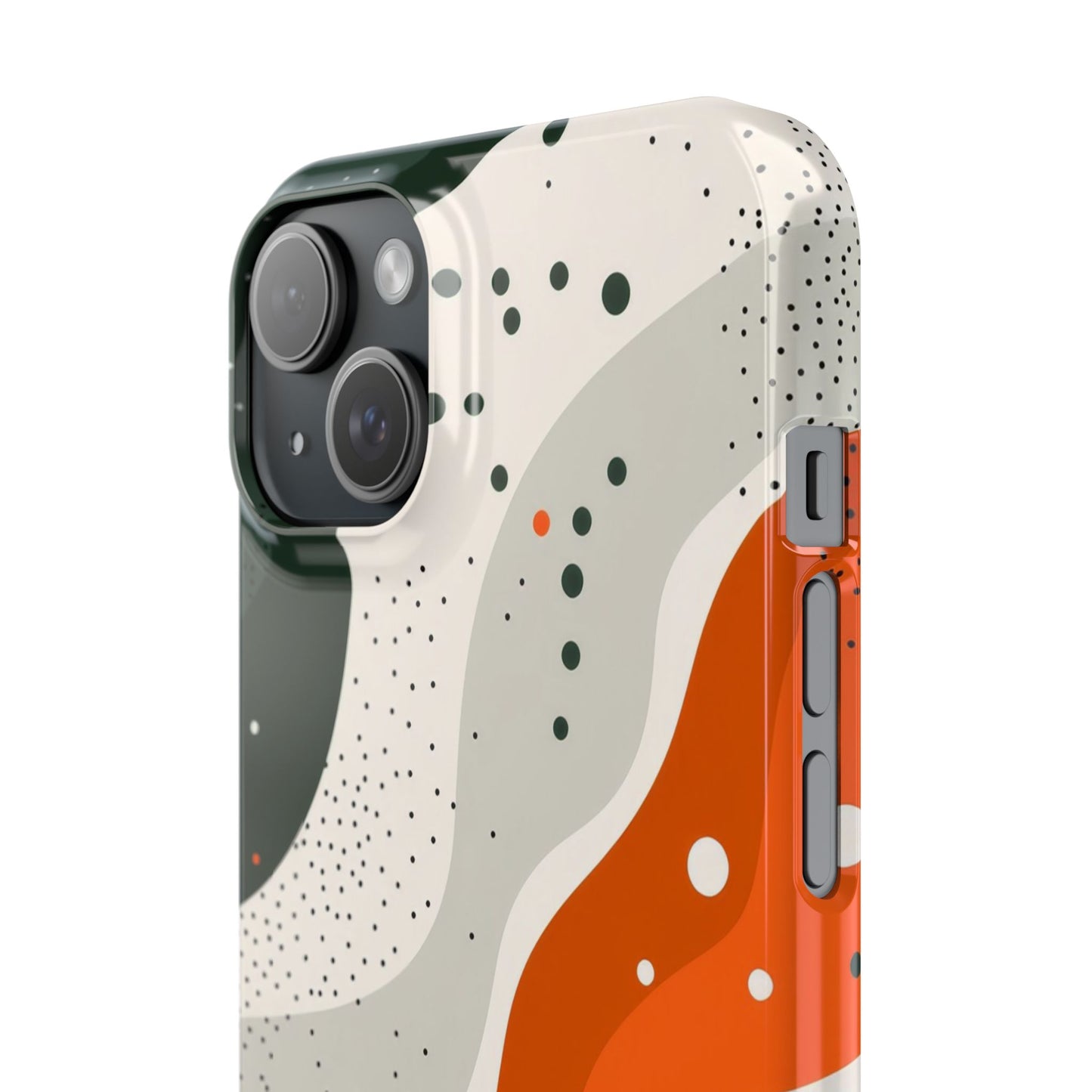 Orange Abstract Slim Cases