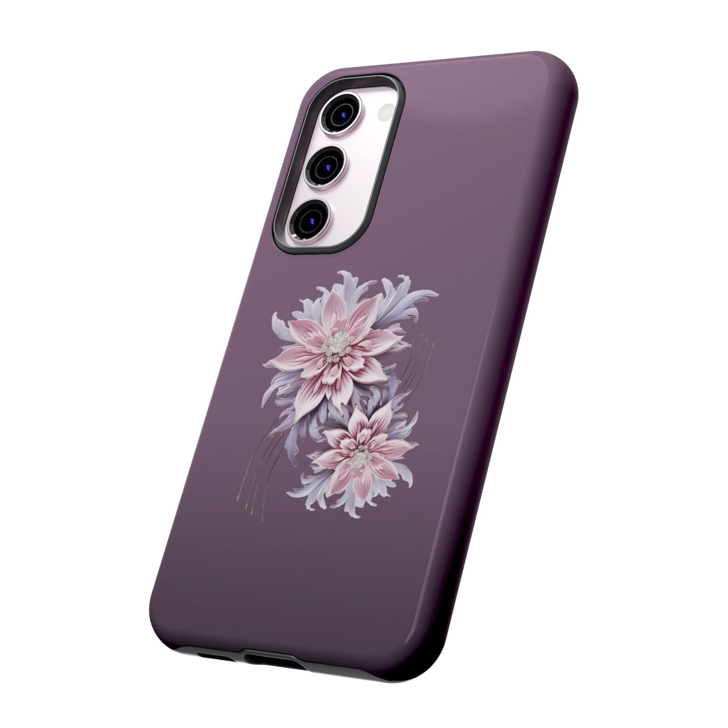 Purple Flower Tough Cases