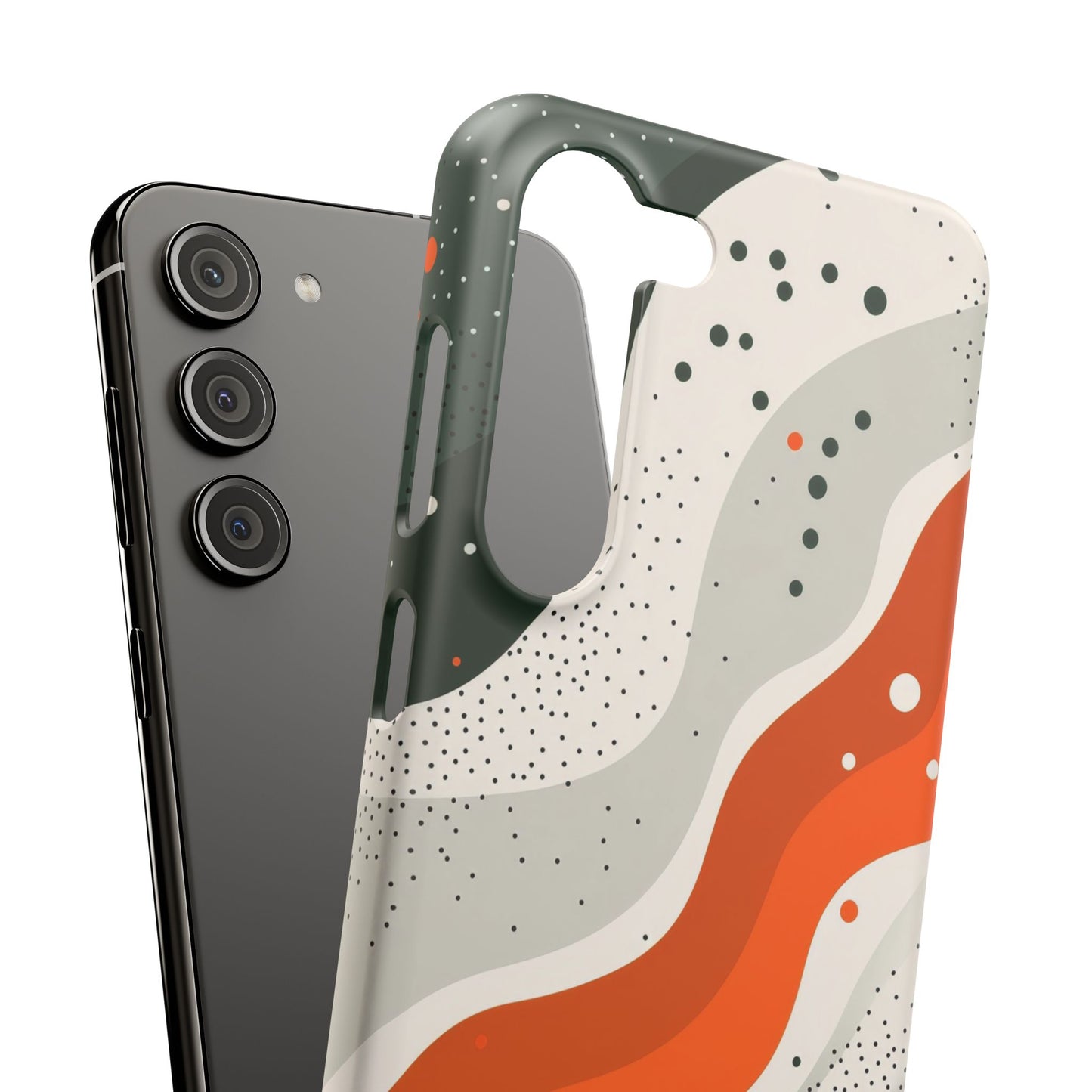 Orange Abstract Slim Cases