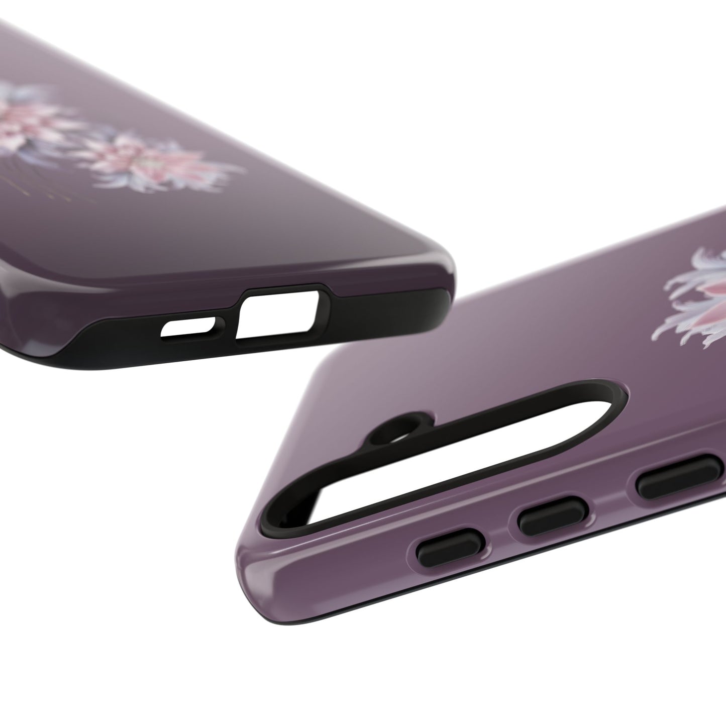 Purple Flower Tough Cases