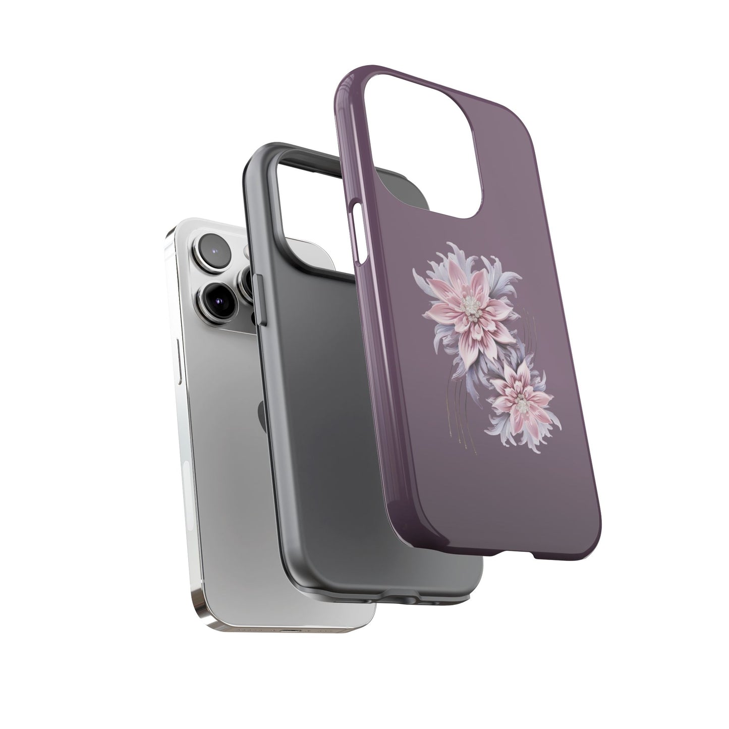 Purple Flower Tough Cases