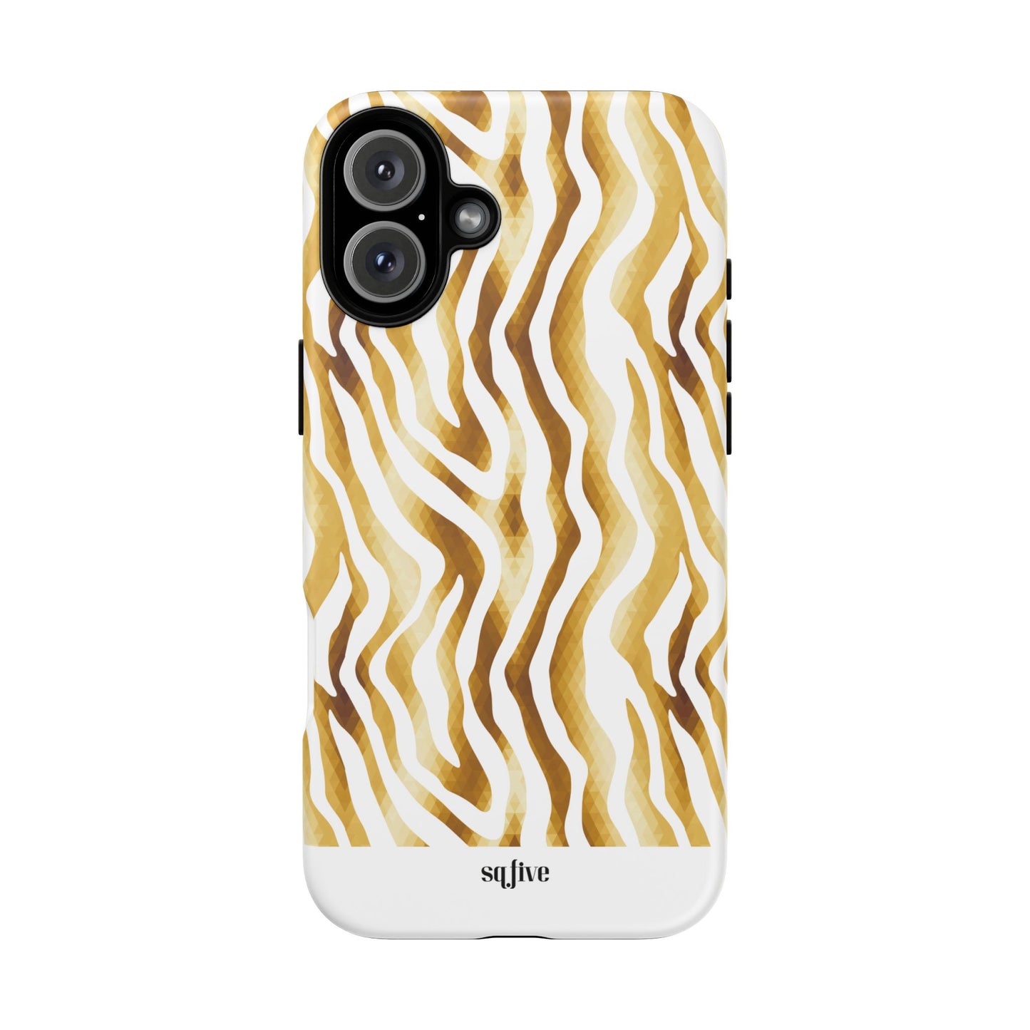 Golden Wavy Tough Cases