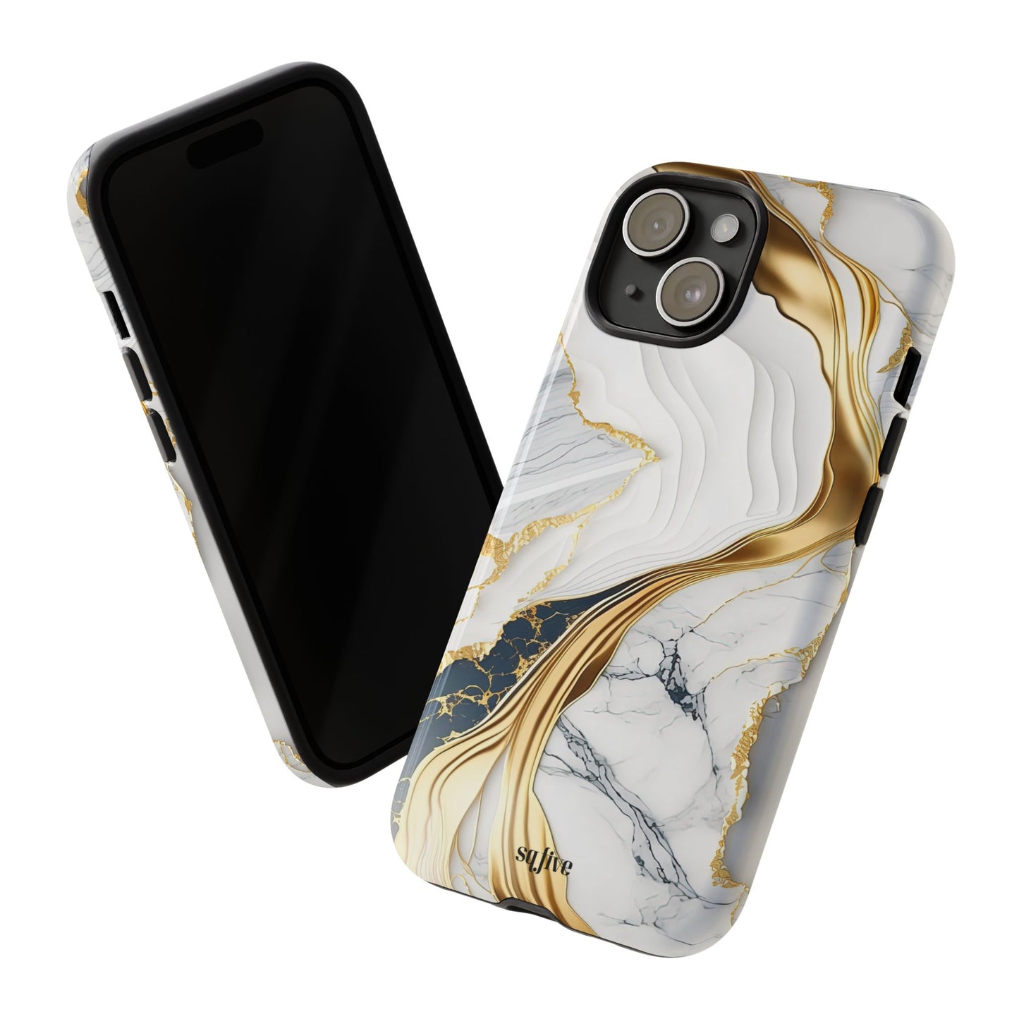 Elegant Marble Phone Case | Tough Cases, Stylish Smartphone Cover, Chic Gift Idea, Modern Accessories, Art for Your Device