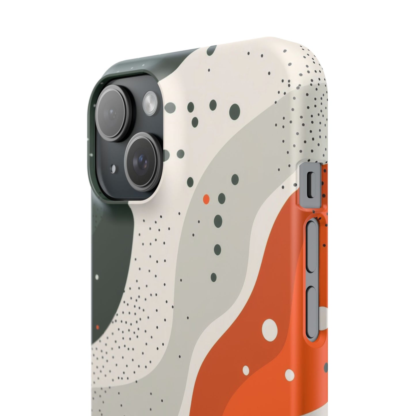 Orange Abstract Slim Cases