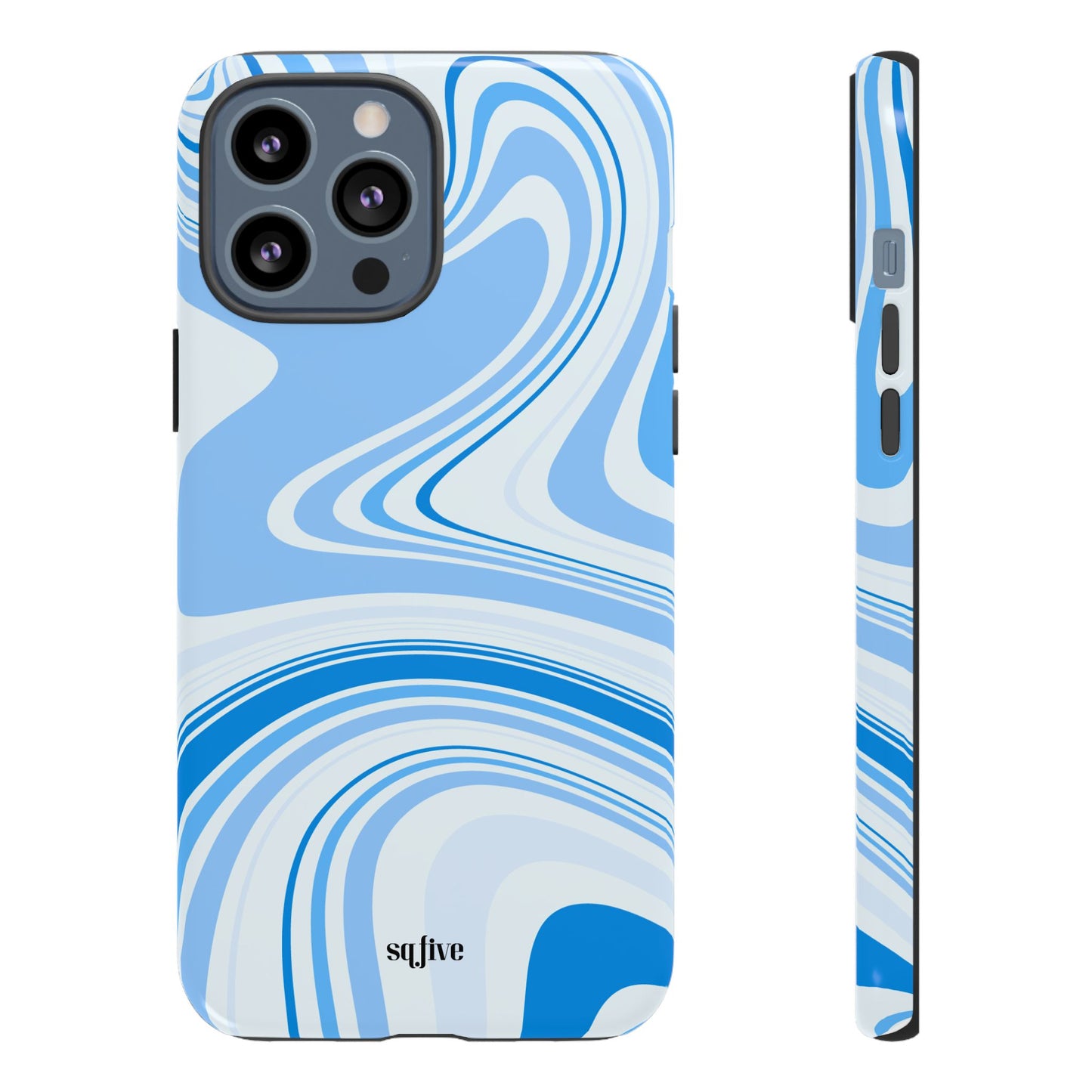 Blue Swirl Tough Cases