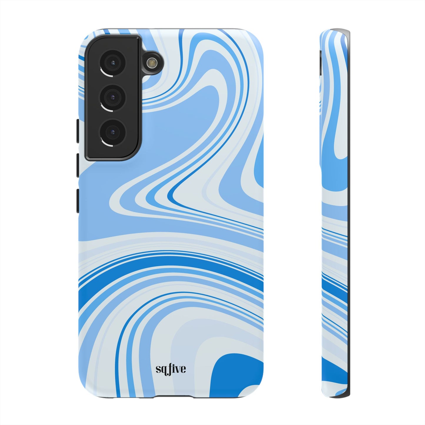 Blue Swirl Tough Cases