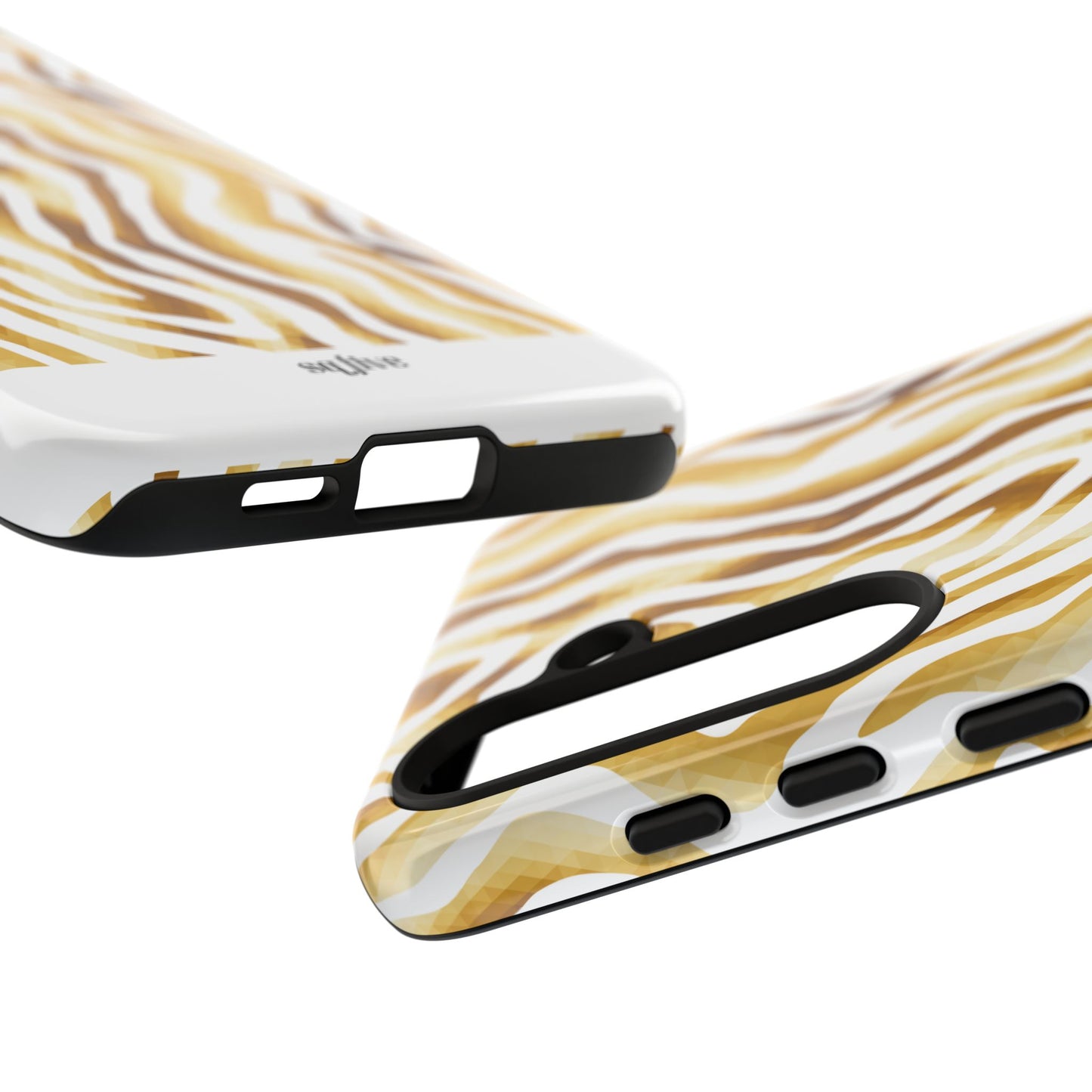 Golden Wavy Tough Cases