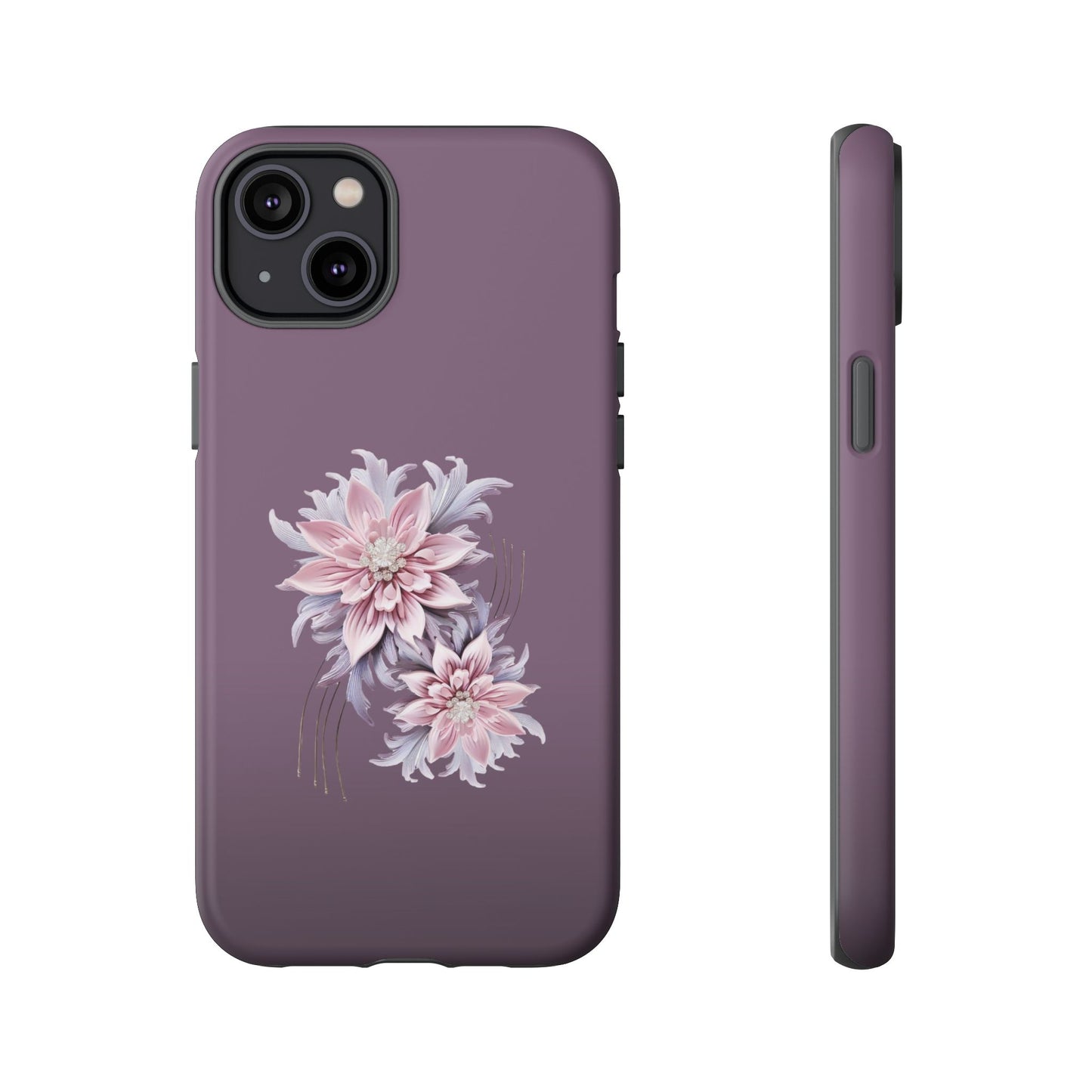 Purple Flower Tough Cases