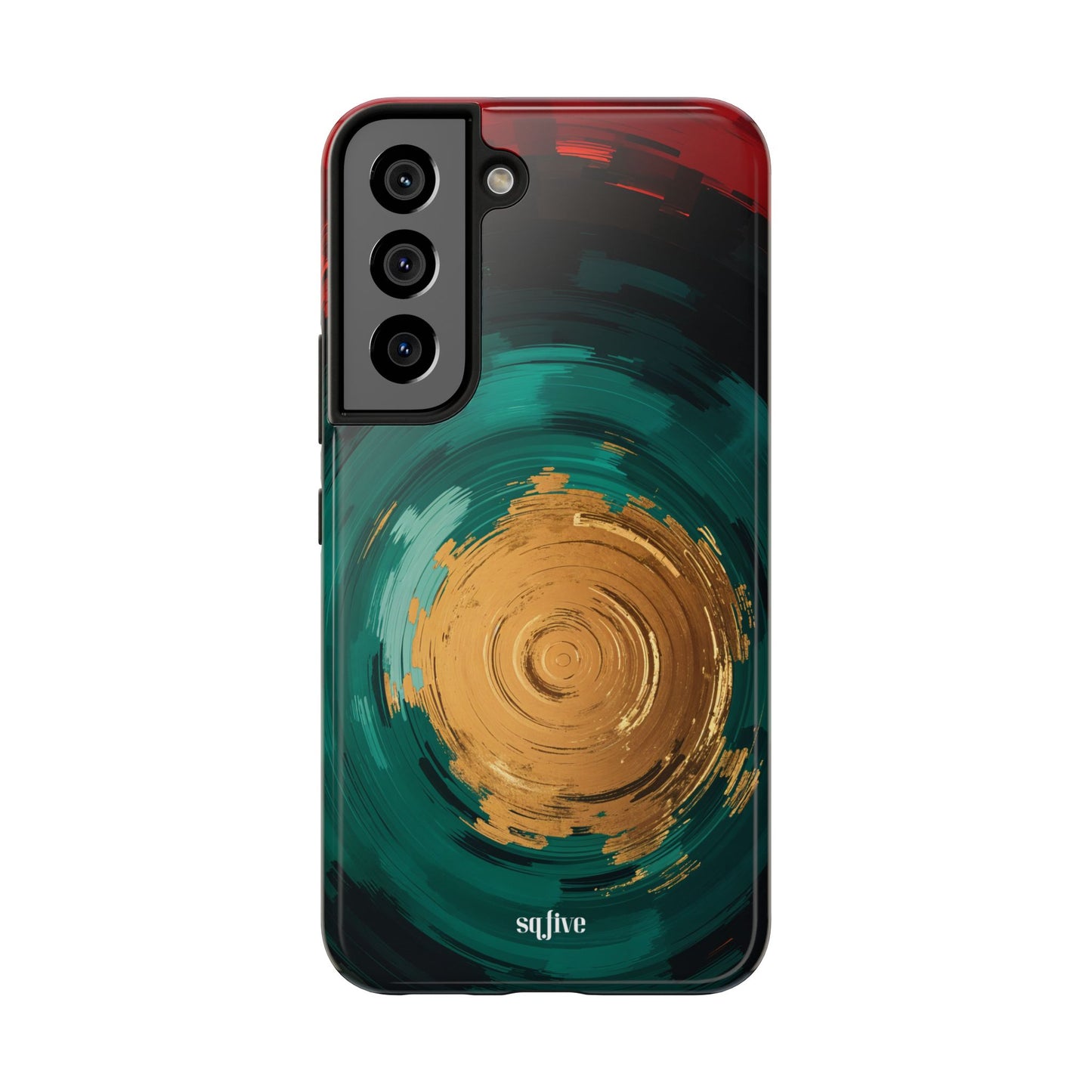 Abstract Art Tough Phone Case - Vibrant Design for Stylish Protection