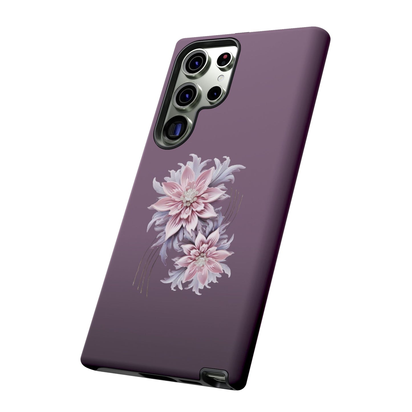 Purple Flower Tough Cases