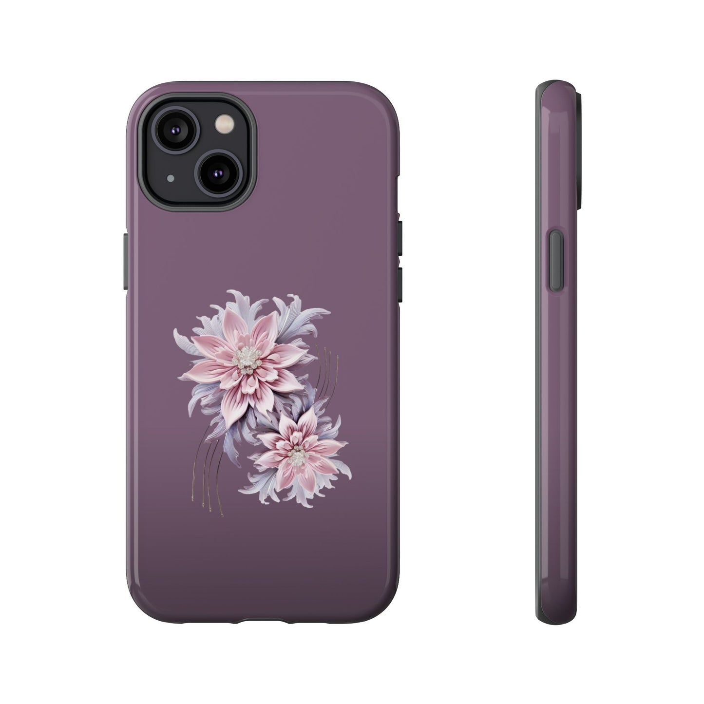 Purple Flower Tough Cases